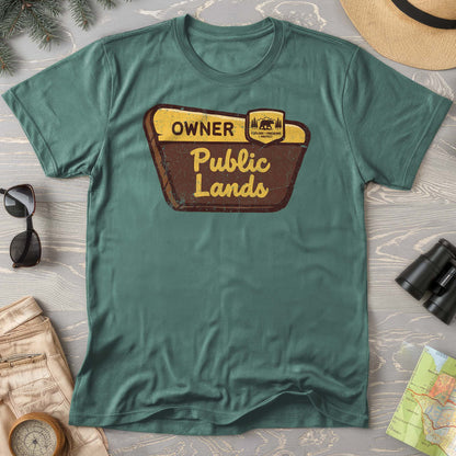 Public Lands Owner T-Shirt