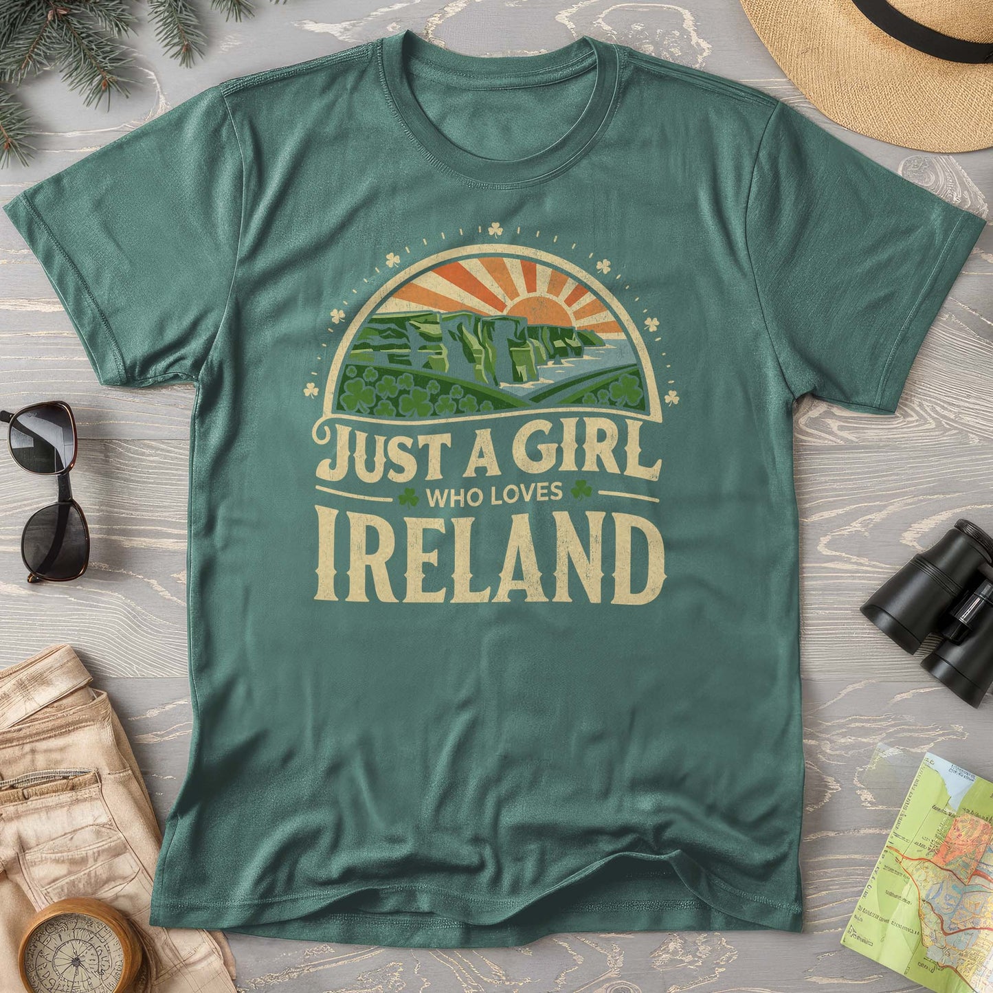 Just a Girl Who Loves Ireland T-Shirt