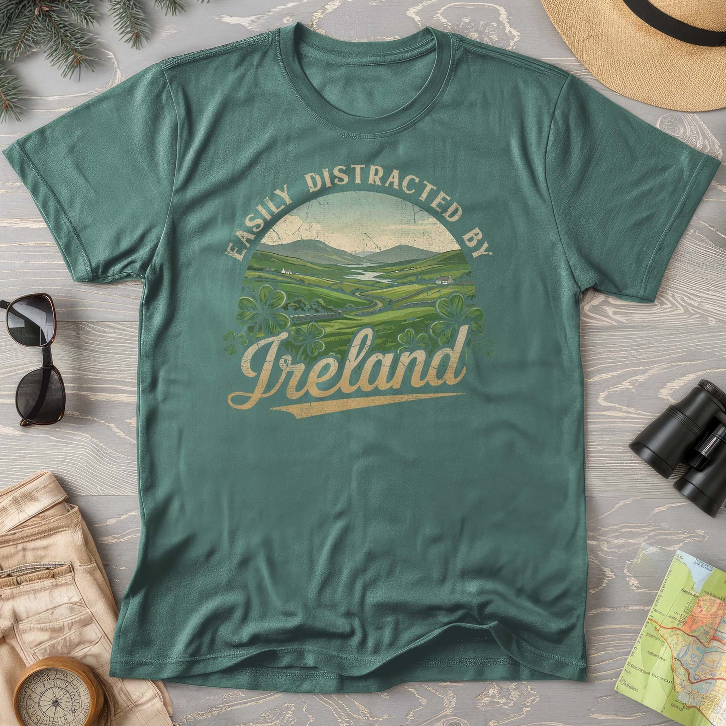 Distracted By Ireland T-Shirt