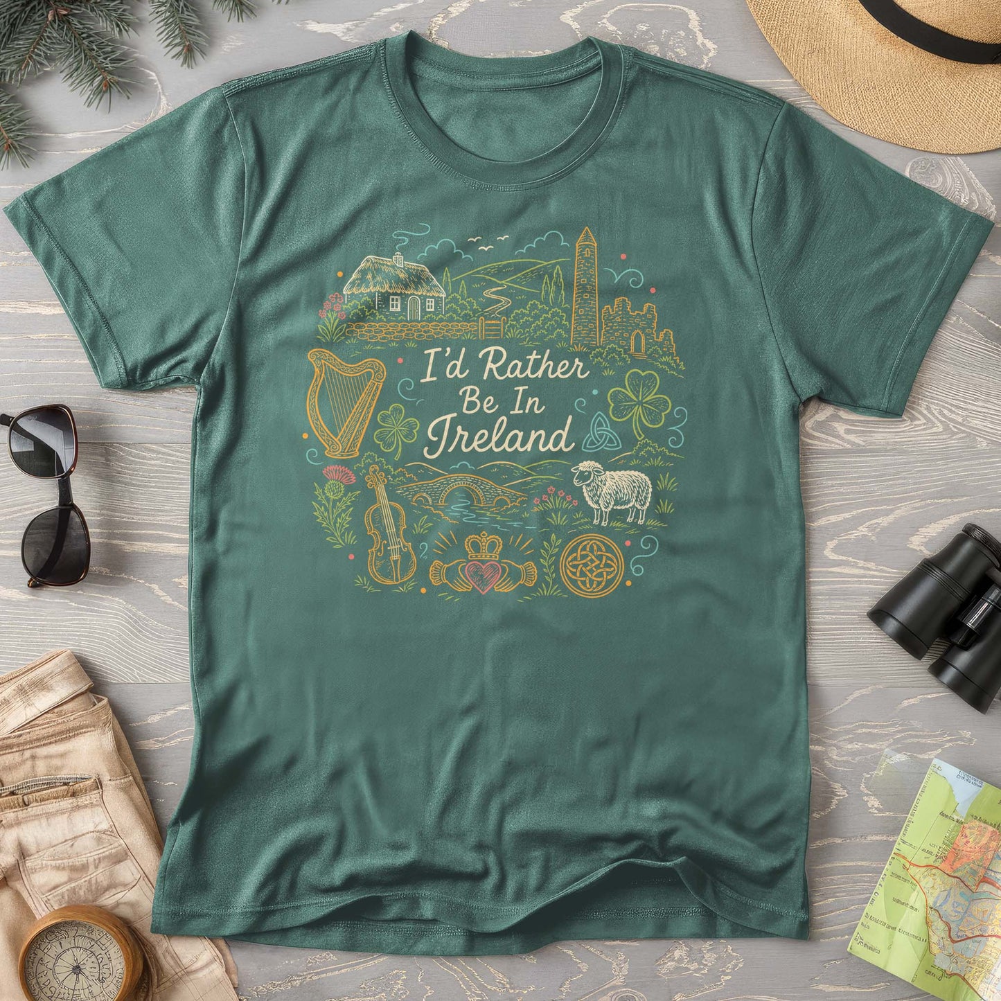 I'd Rather Be In Ireland T-Shirt