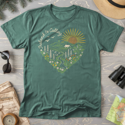 Ireland is Calling Heart T-Shirt