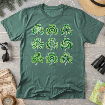 Tie-Dye Shamrocks T-Shirt