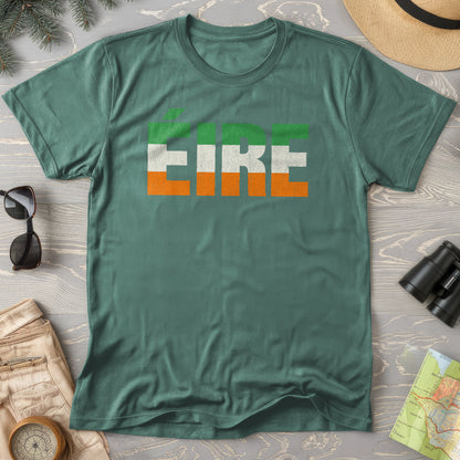 Eire Tricolor Stripe T-Shirt