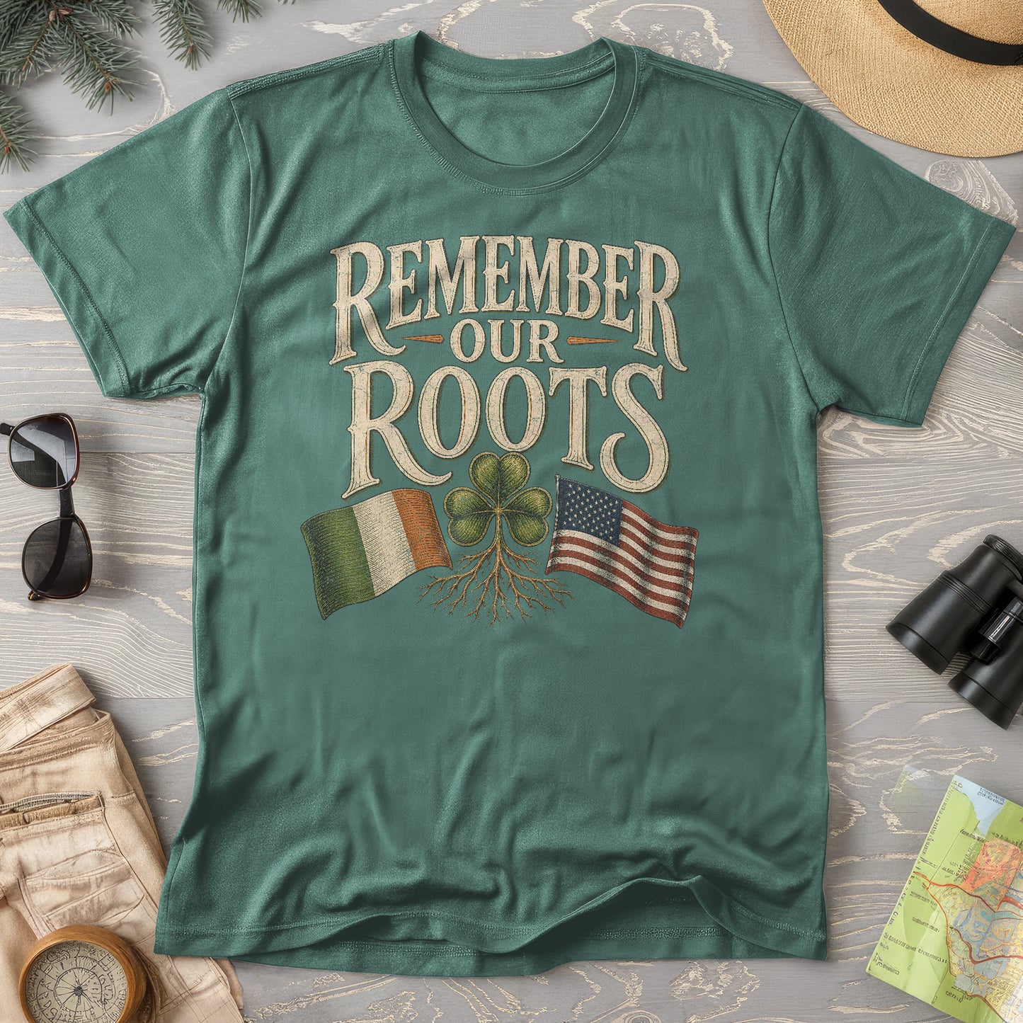 Remember Irish Roots T-Shirt