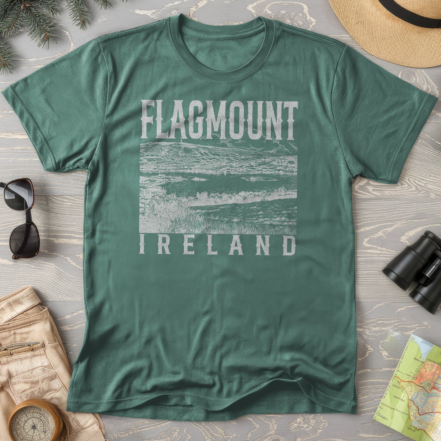 Flagmount Ireland Sketch T-Shirt