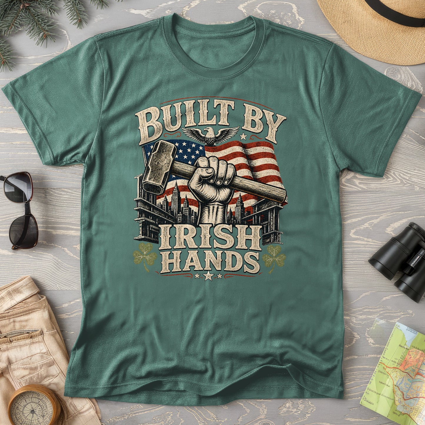 Bulit By Irish Hands T-Shirt