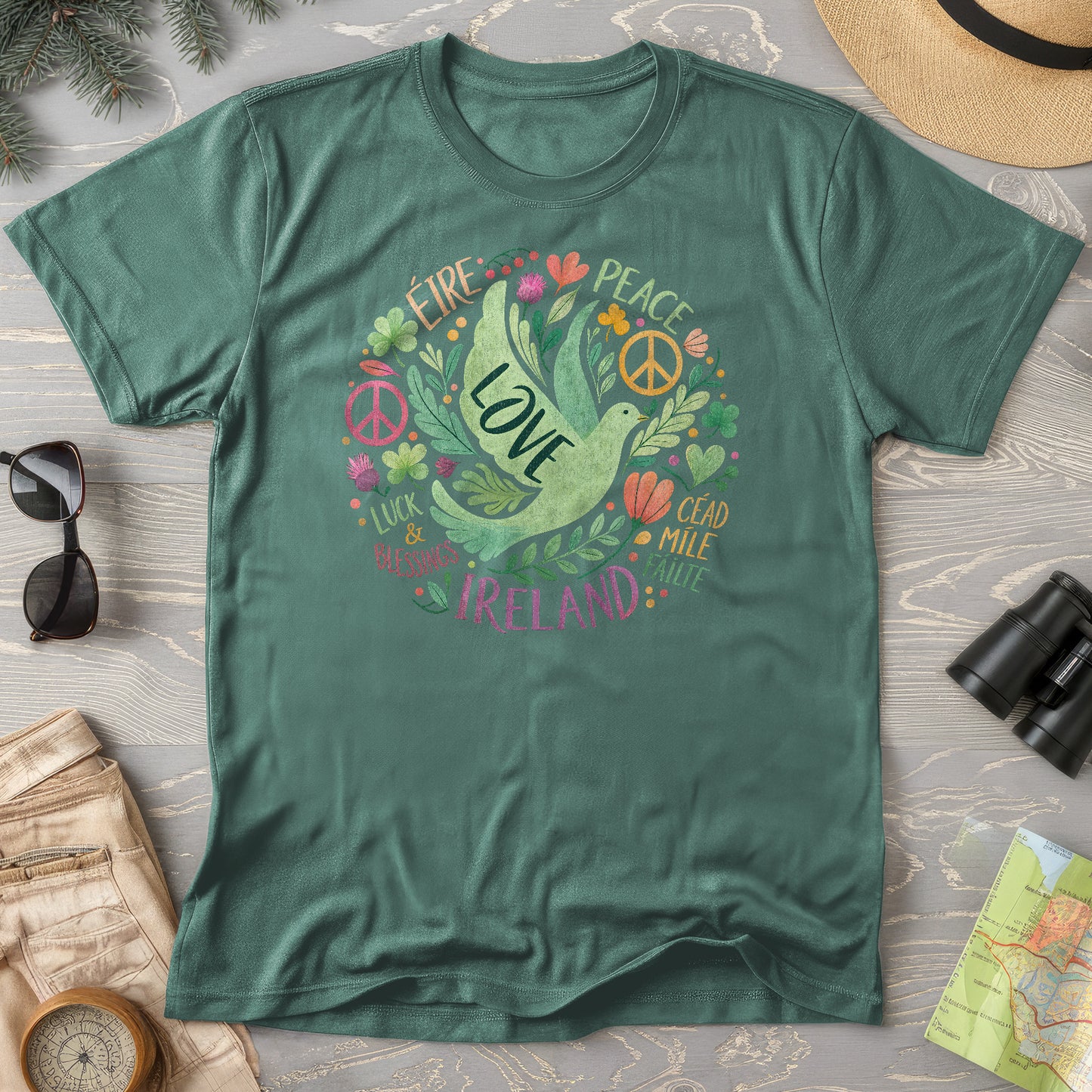 Ireland Peace Dove T-Shirt