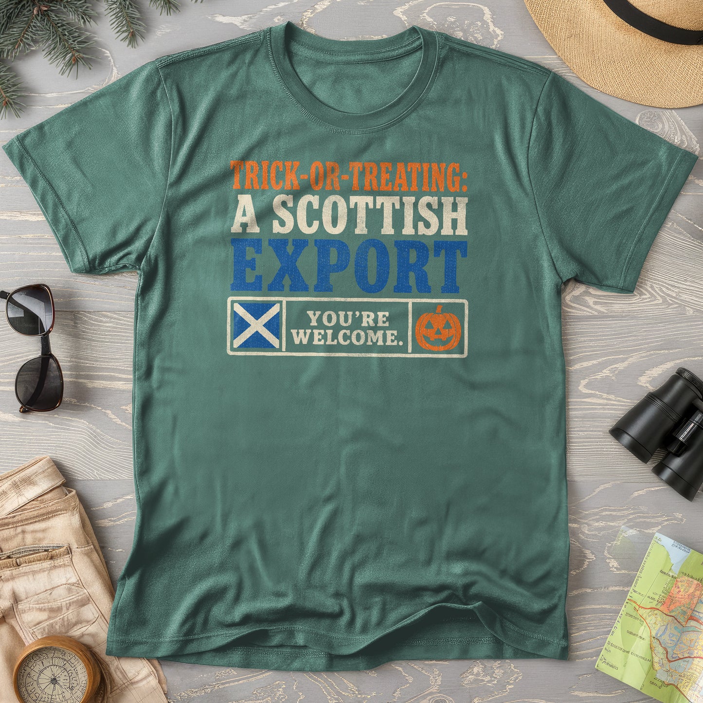 Trick Or Treat Scottish T-Shirt