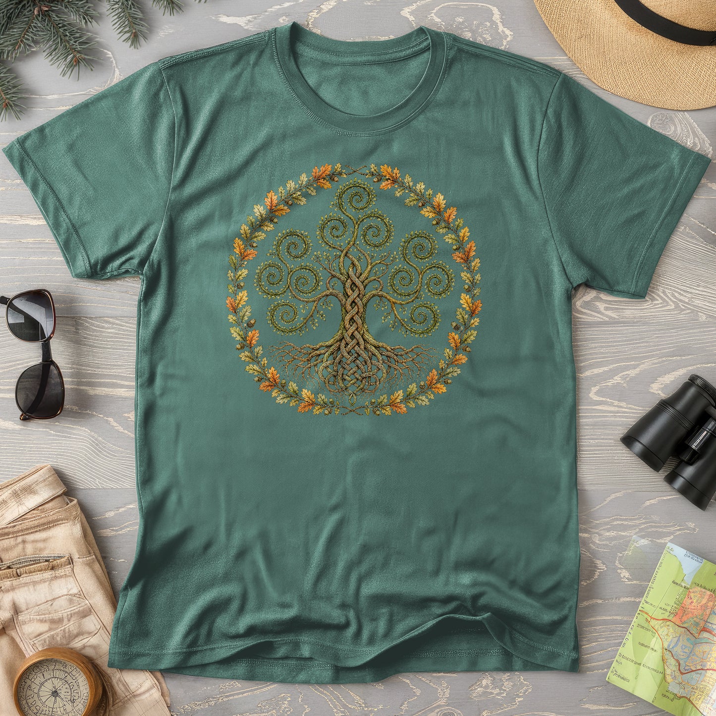 Triskele Tree Of Life T-Shirt