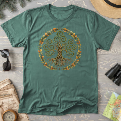 Triskele Tree Of Life T-Shirt