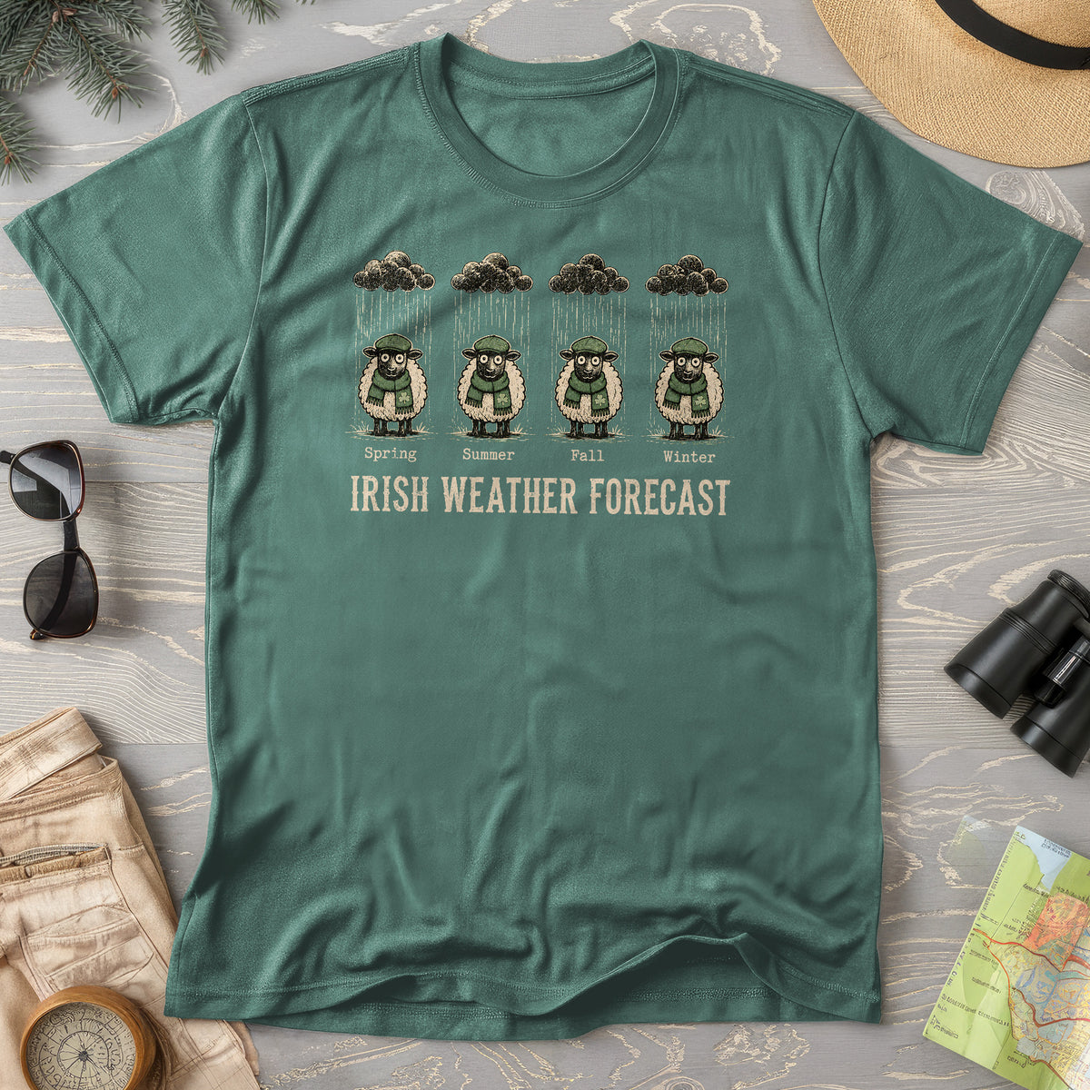 Irish Weather Forecast T-Shirt