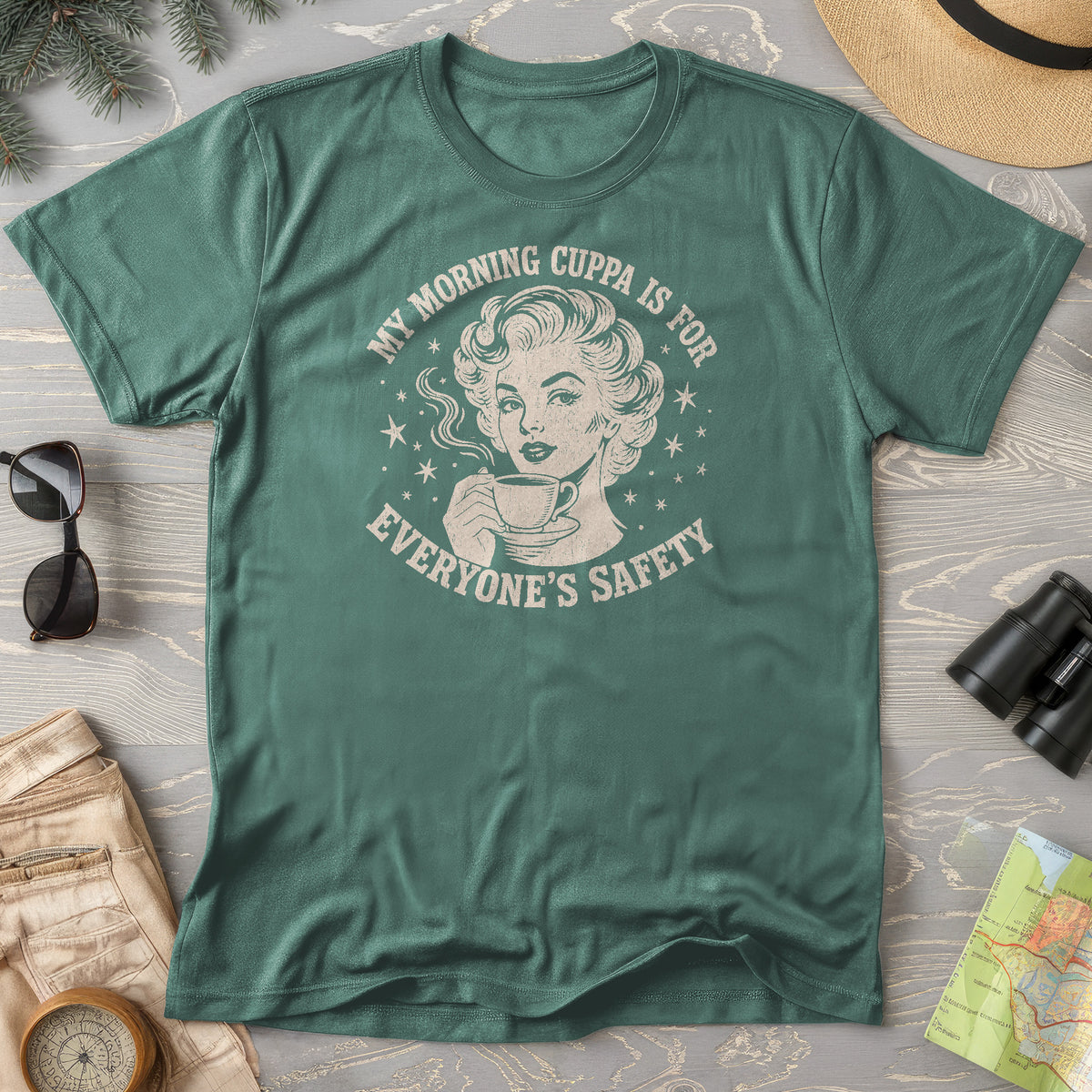 Morning Cuppa Safety T-Shirt