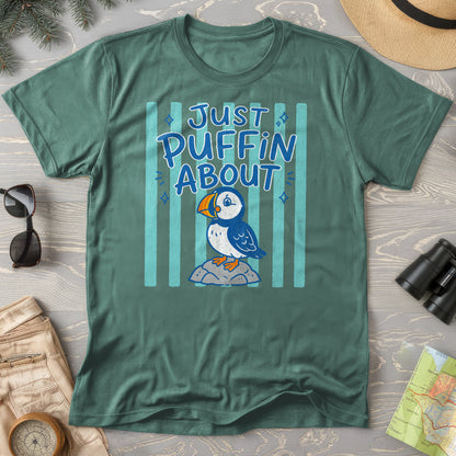 Just Puffin About Stripes T-Shirt