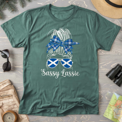 Scottish Sassy Lassy T-shirt