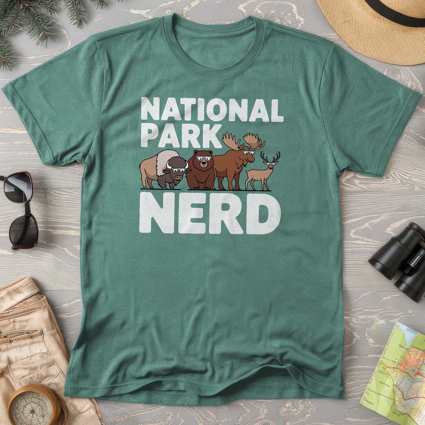 National Park "Nerd" Comfort Colors T-Shirt