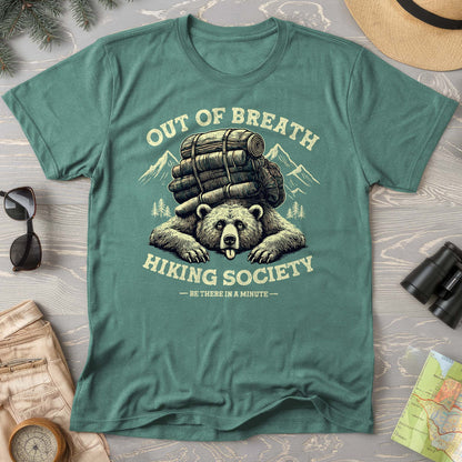 Out of Breath Hiking Society Comfort Colors T-Shirt