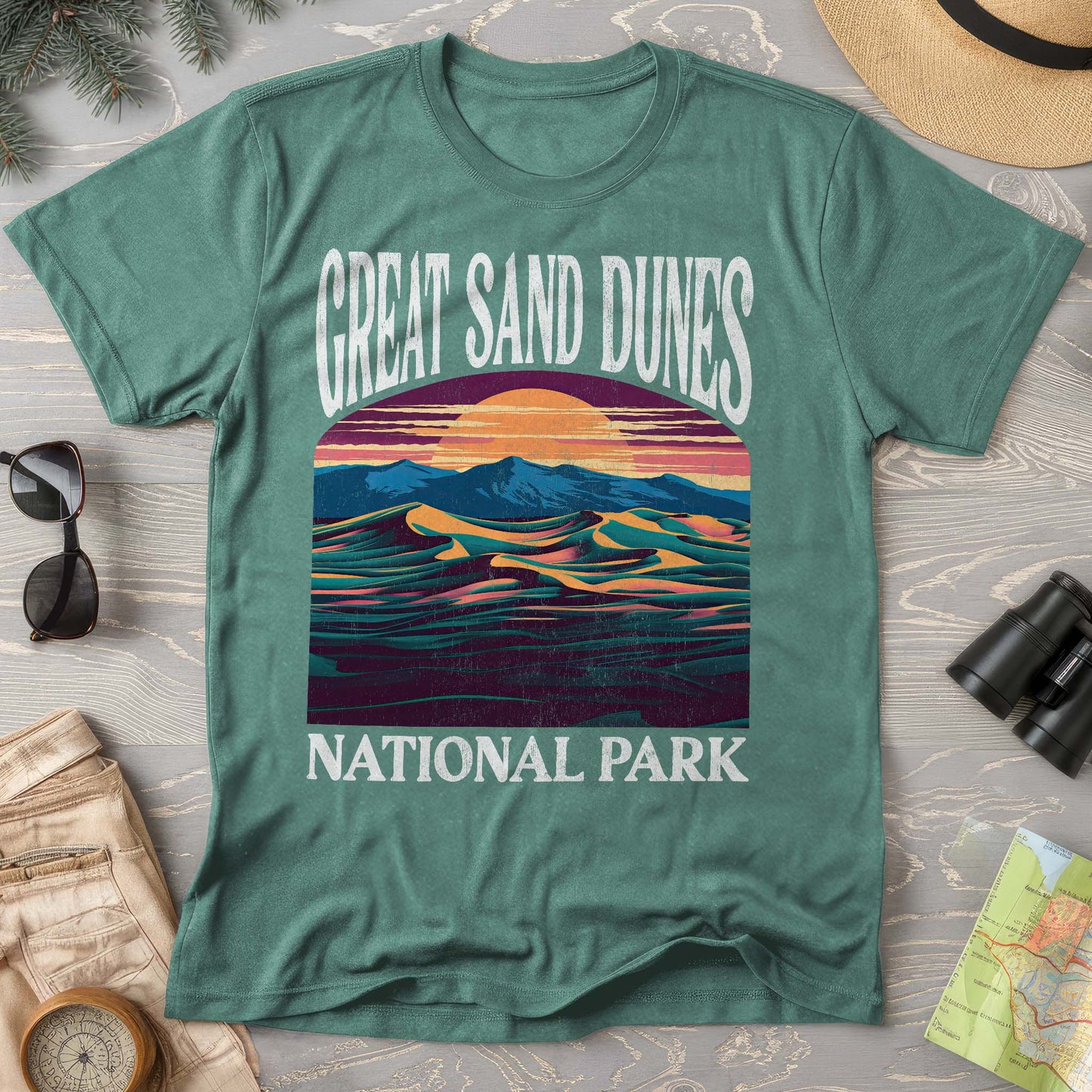 Great Sand Dunes National Park "Big and Bold" Comfort Colors T-Shirt