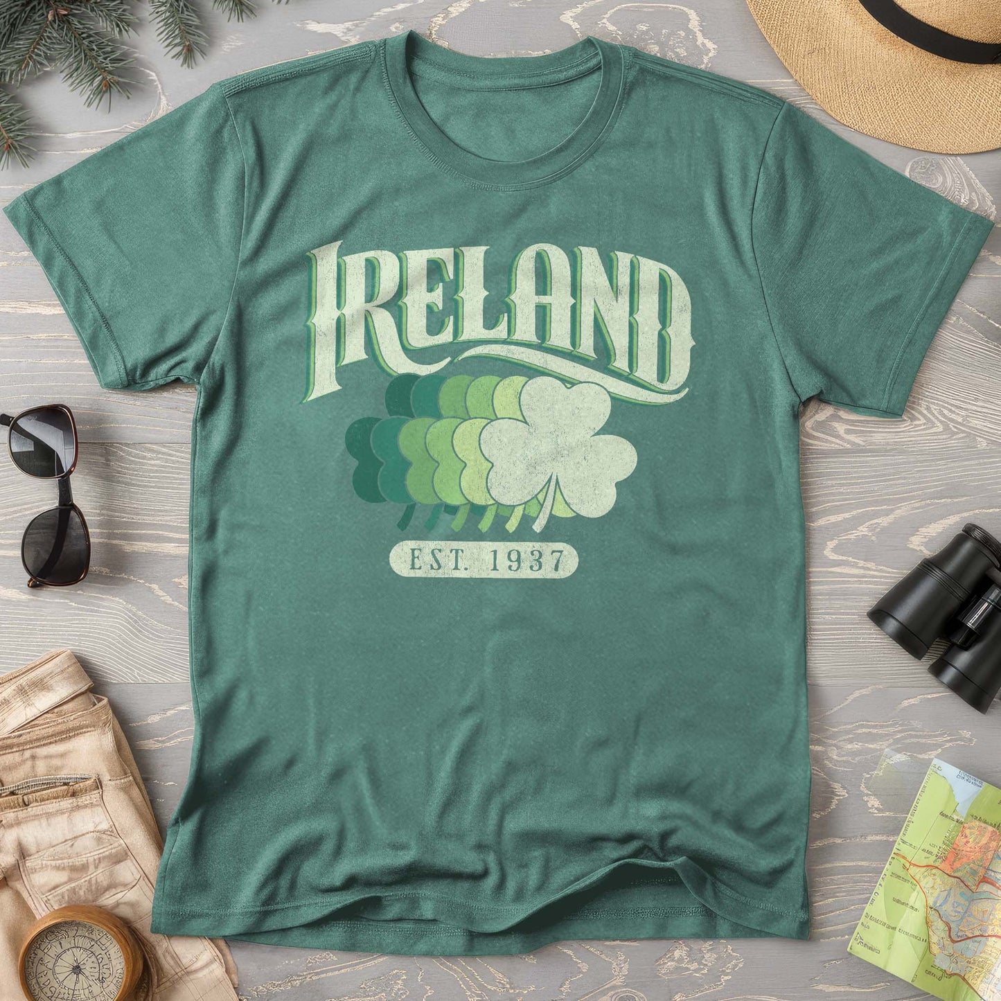 Ireland Shamrock Series Comfort Colors T-Shirt