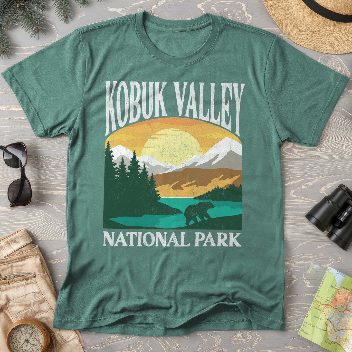 Kobuk Valley National Park "Big and Bold" Comfort Colors T-Shirt