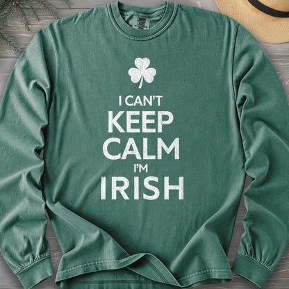 Keep Calm Irish Long Sleeve Shirt