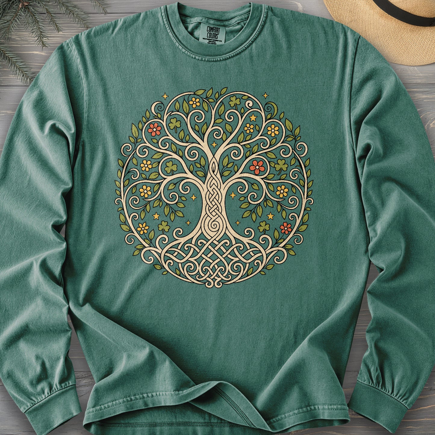 Celtic Tree of Life Long Sleeve Shirt