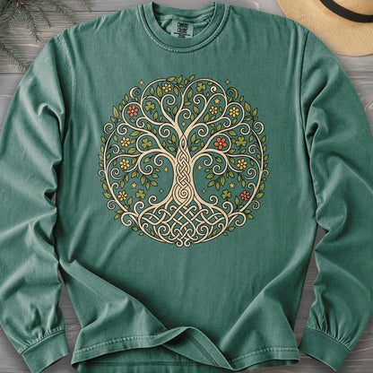 Celtic Tree of Life Long Sleeve Shirt