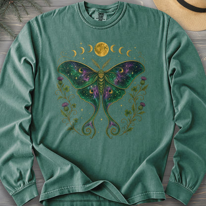 Celestial Moth Long Sleeve Shirt