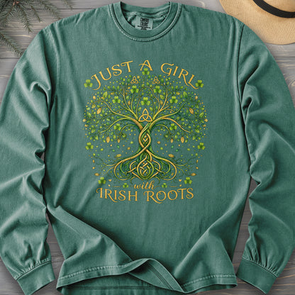 Irish Roots Girl Long Sleeve Shirt