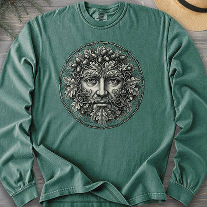 Green Man Long Sleeve Shirt