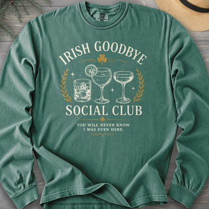 Irish Goodbye Club Long Sleeve Shirt