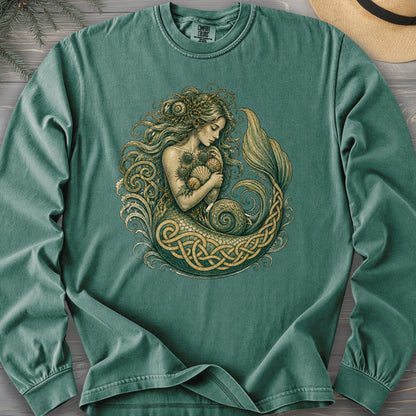 Celtic Mermaid Comfort Colors 6014 Long Sleeve