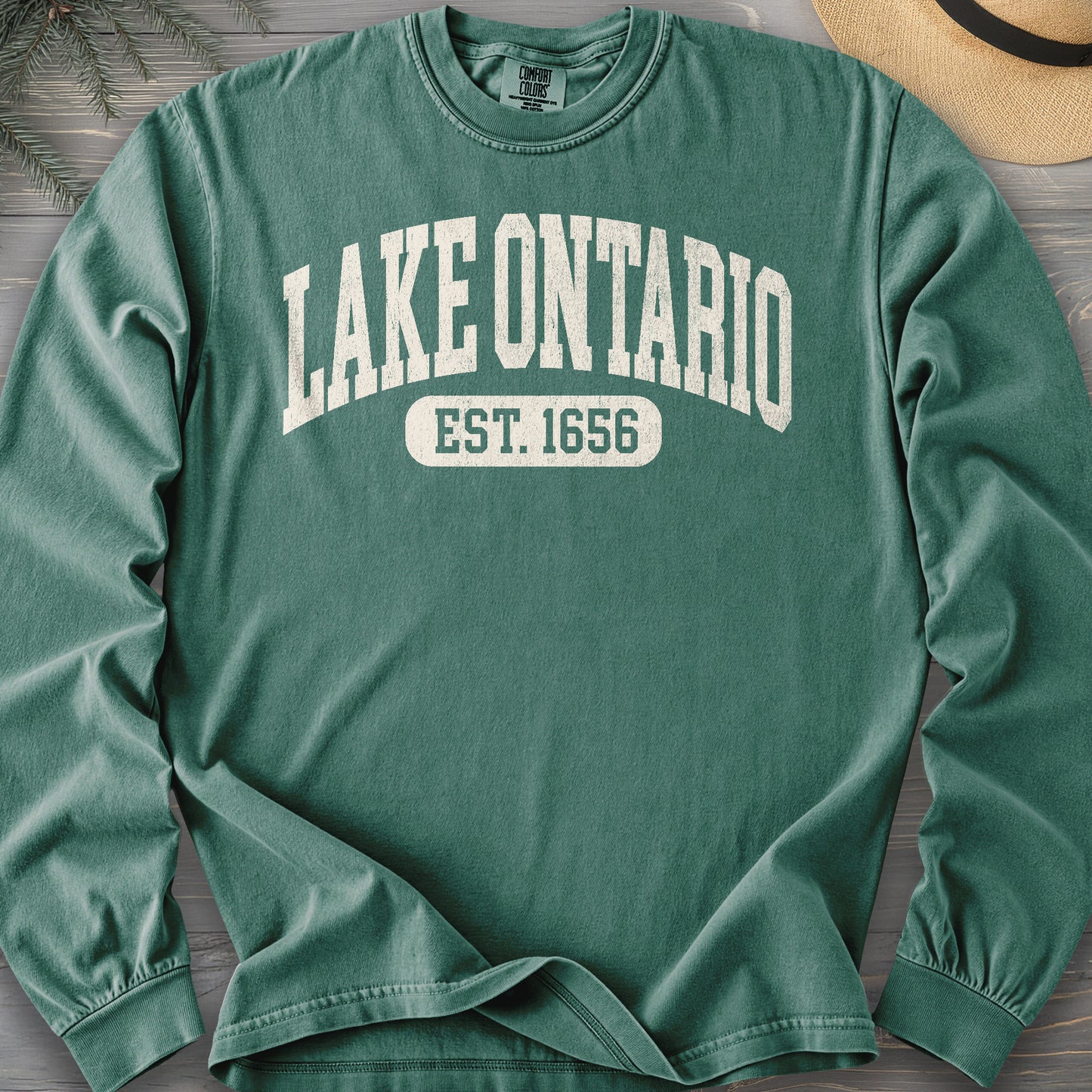 Lake Ontario Varsity Long Sleeve Shirt