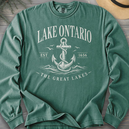 Lake Ontario Anchor Long Sleeve Shirt