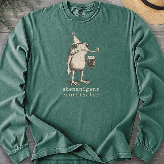 Shenanigans Coordinator Frog Long Sleeve Shirt