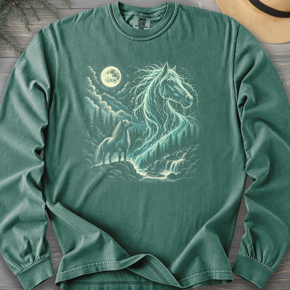 Kelpie 90's Throwback Comfort Colors 6014 Long Sleeve