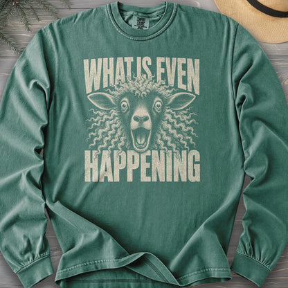 Sheep Happening Comfort Colors 6014 Long Sleeve
