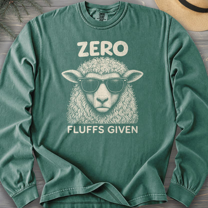 Zero Fluffs Given Long Sleeve Shirt