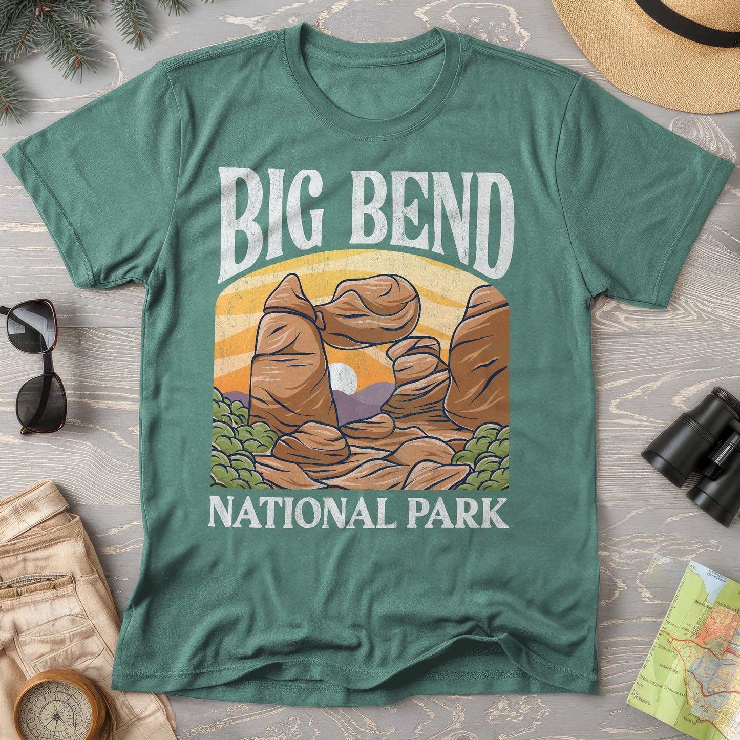 Big Bend National Park "Big and Bold" Comfort Colors T-Shirt