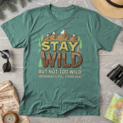 Stay Wild Funny Hiking Comfort Colors T-Shirt