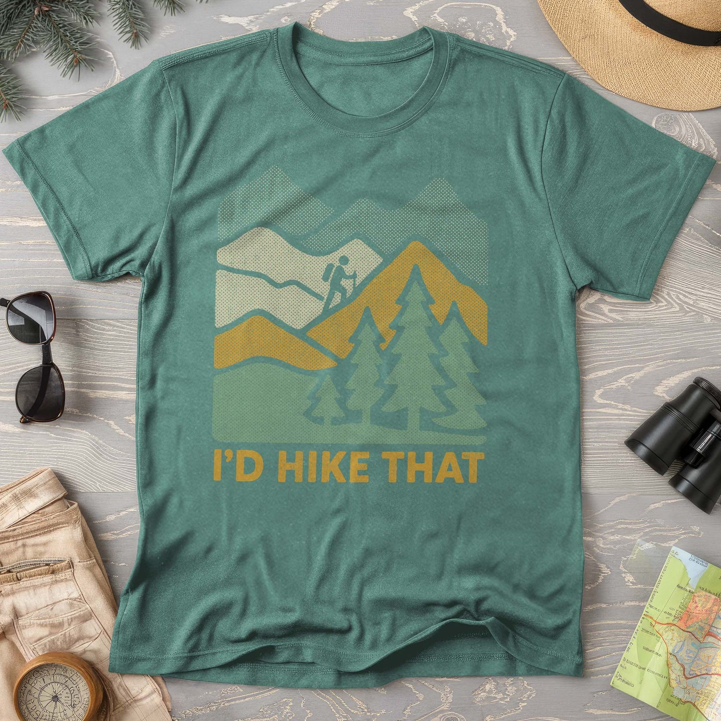 I'd Hike That Comfort Colors T-Shirt