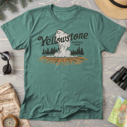 Yellowstone National Park "Old Faithful" Comfort Colors T-Shirt