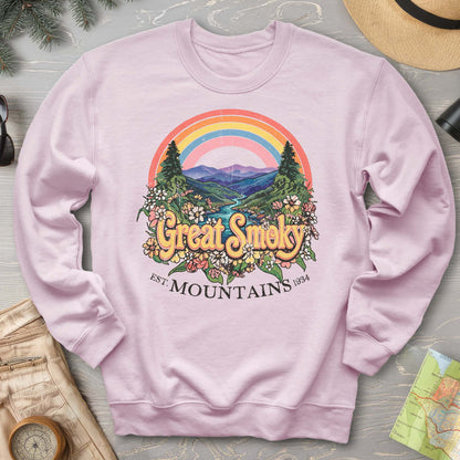 Smoky Mountains Rainbow Sweatshirt