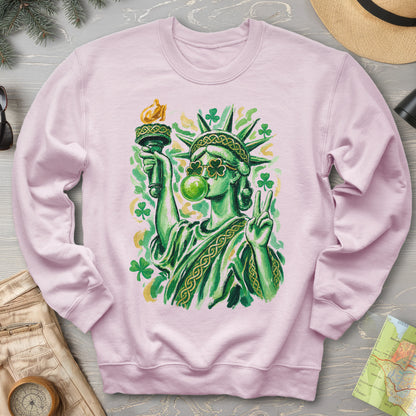Irish Lady Liberty Sweatshirt