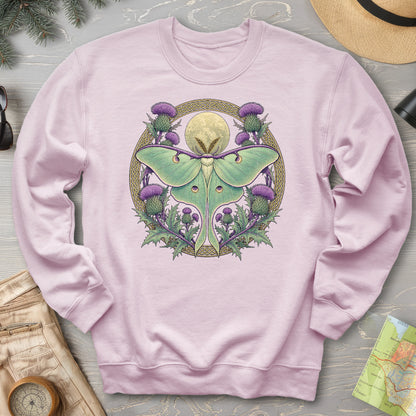Thistle Luna Moth Sweatshirt