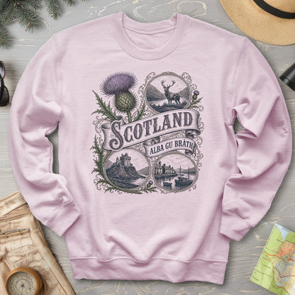 Scotland Vignettes Sweatshirt