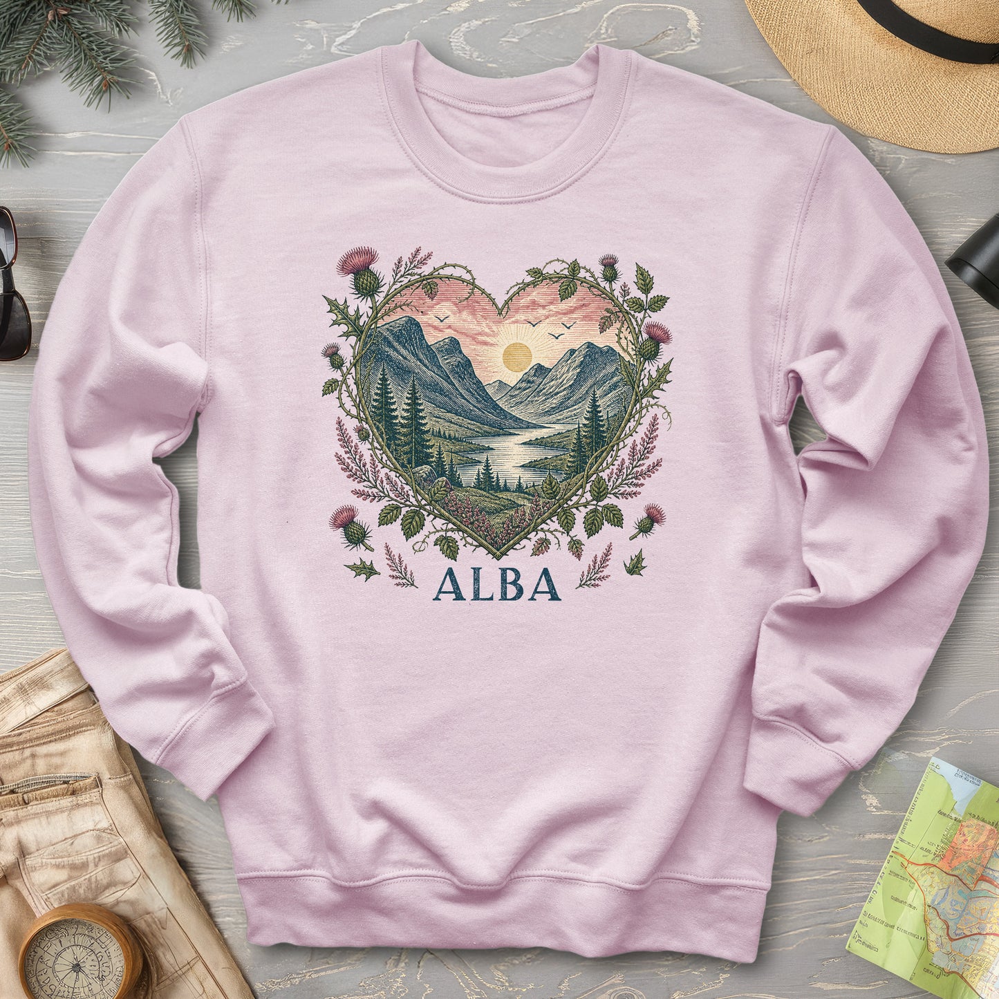 Alba Heart Sweatshirt