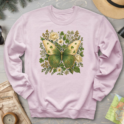 Irish Butterfly Floral Sweatshirt