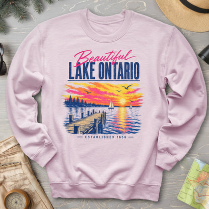 Lake Ontario Color Burst Sweatshirt