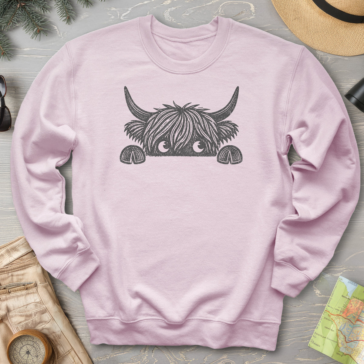 Peeking Coo Sweatshirt