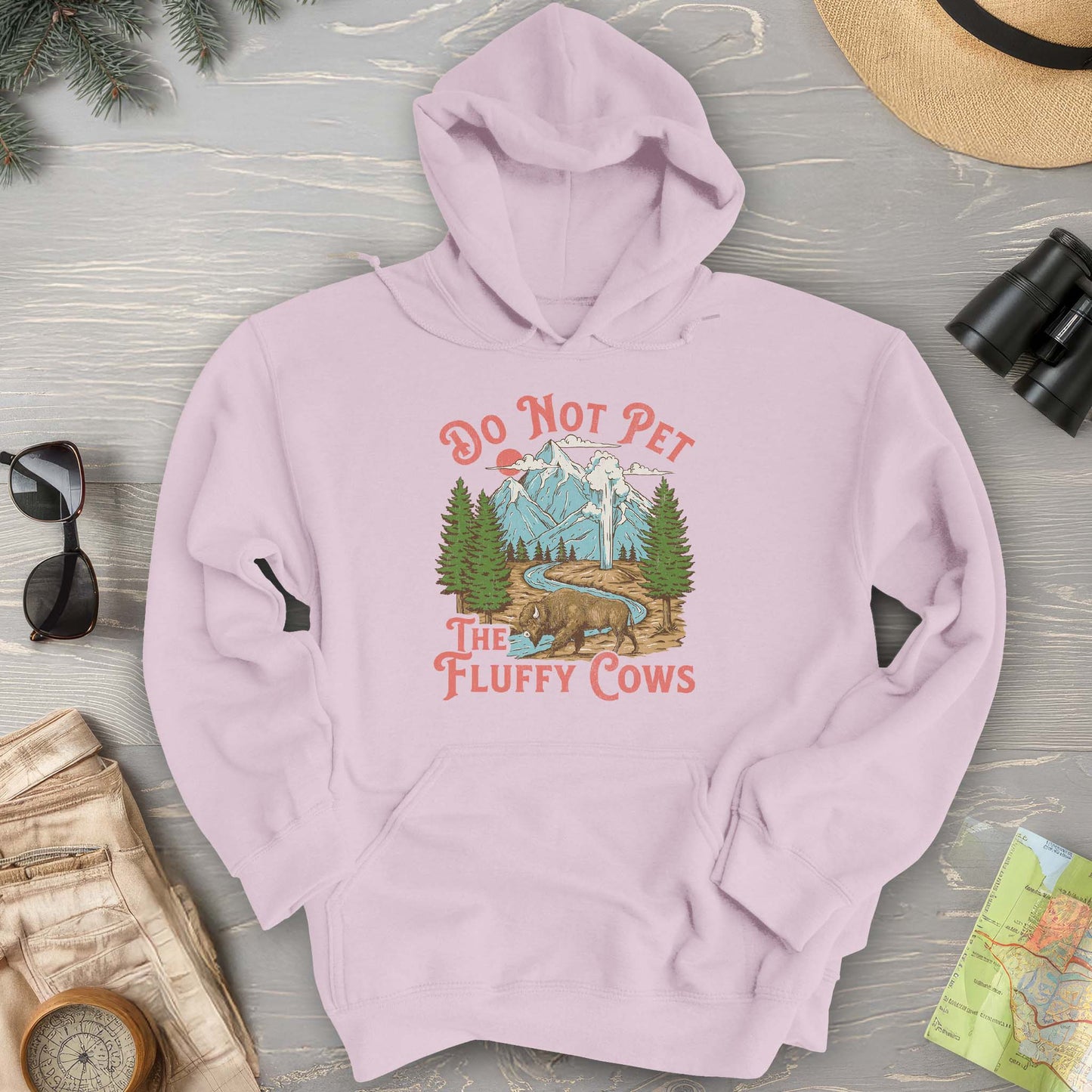 Fluffy Cows Yellowstone Hoodie